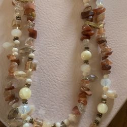 necklace and earrings set
