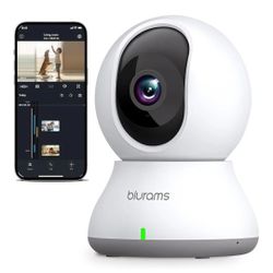 Indoor Camera 2K, Cameras for Home Security 5GHz, 360° 