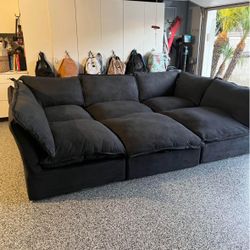 Sectional Couch With Ottoman 