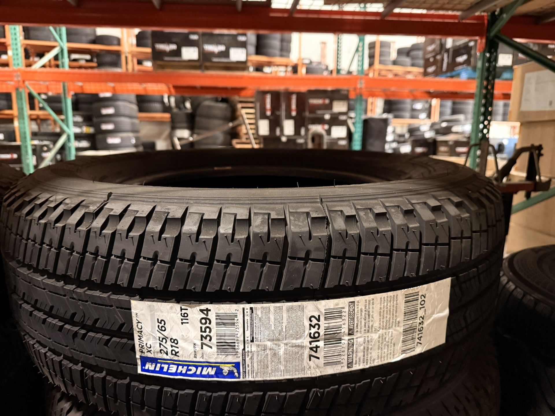 1 Brand New Tire Michelin Primacy XC 275/65R18 SL