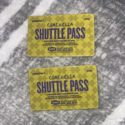 Coachella W2 Shuttle Pass