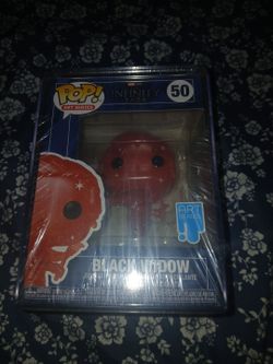 Funko Pop Art Series Black Widow #50