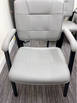 Grey Waiting Room Chairs (4)