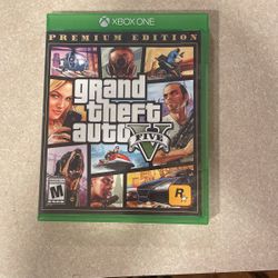 GTA V Xbox one Premium Edition 
