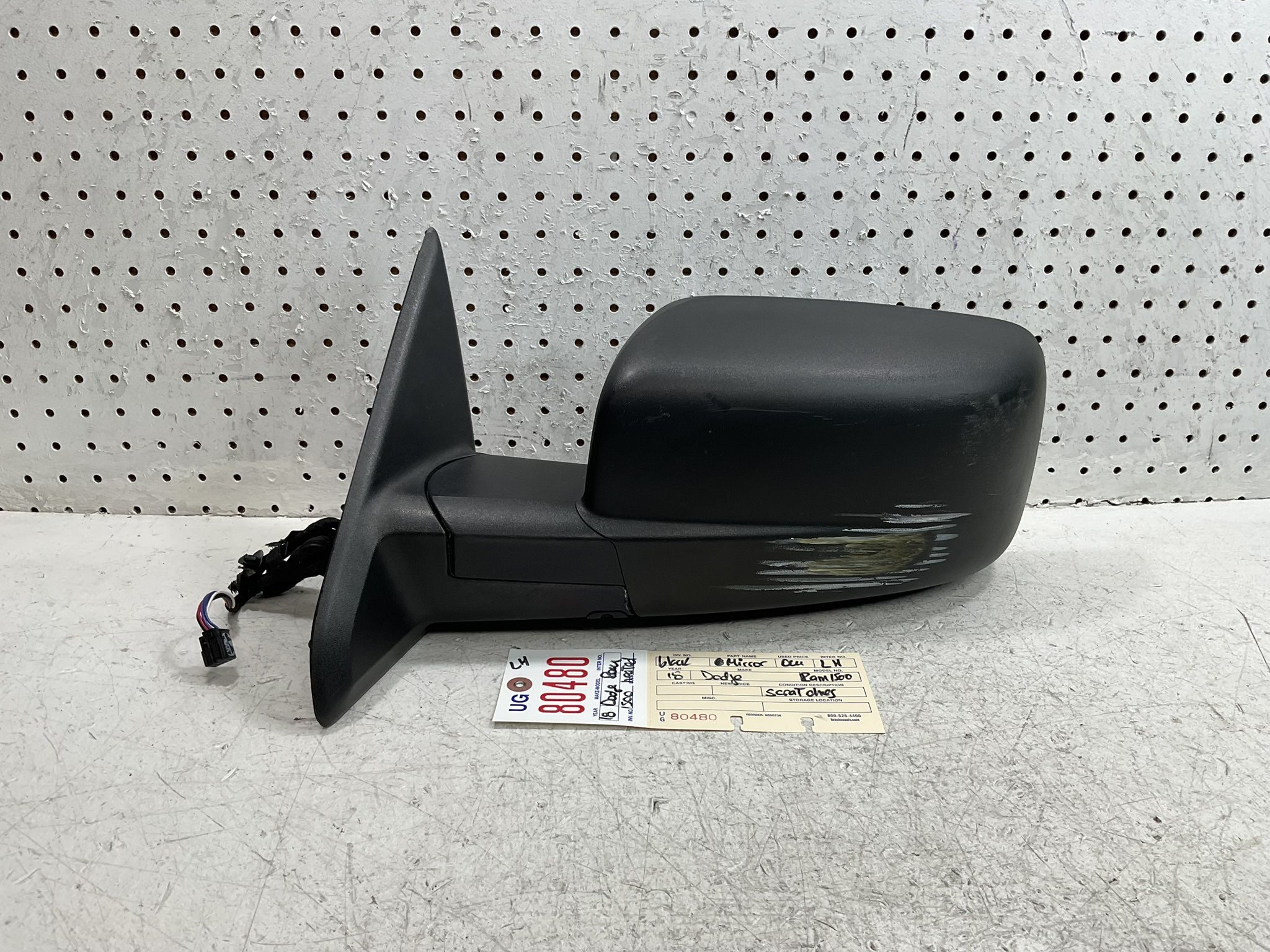 2018 2023 DODGE RAM 1500 2500 LEFT SIDE MIRROR OEM