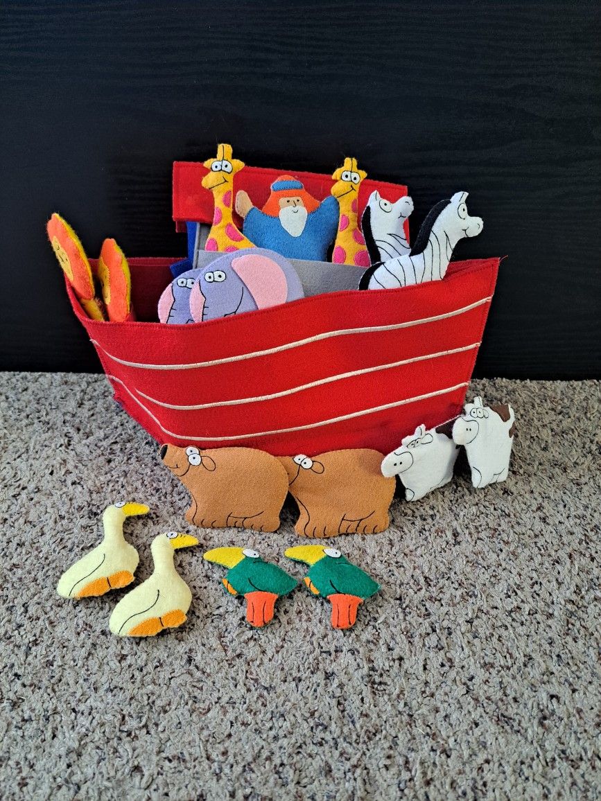 Felt Noah's Ark Set