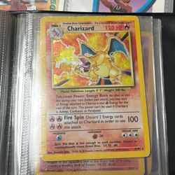 Charizard 90s Pokemon Card 