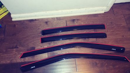 Avs vent visor rain guards