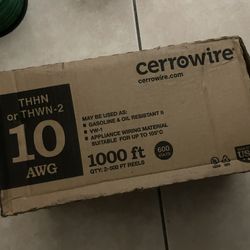 Wire 10 AWG, 500ft Reels 