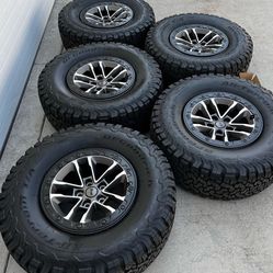 2024 Jeep Wrangler Gladiator Rubicon SRT 392 Beadlock Bead Lock Wheels Rims Tires OEM