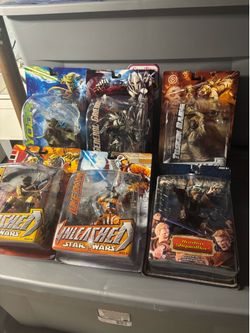 Lot of 15 unleashed Star Wars figures