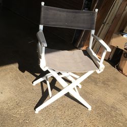 Old fashion directors chair