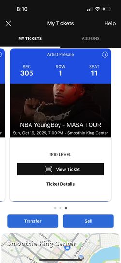 NBA YOUNGBOY MASA NEW ORLEANS