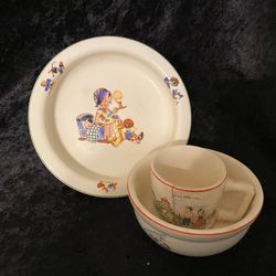 Vintage Children’s Ceramic ware TST 