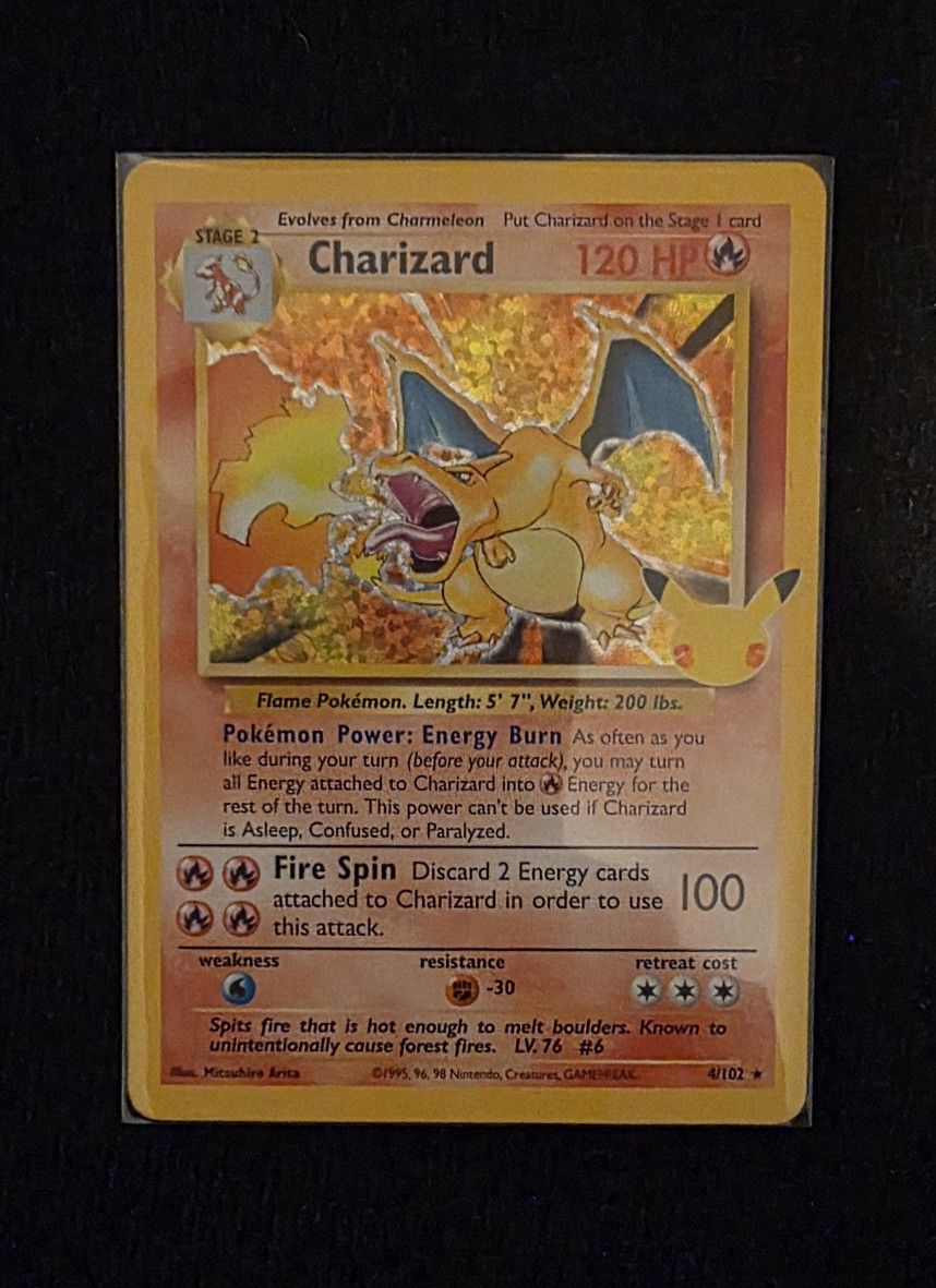 Charizard 04/102 NM Celebrations