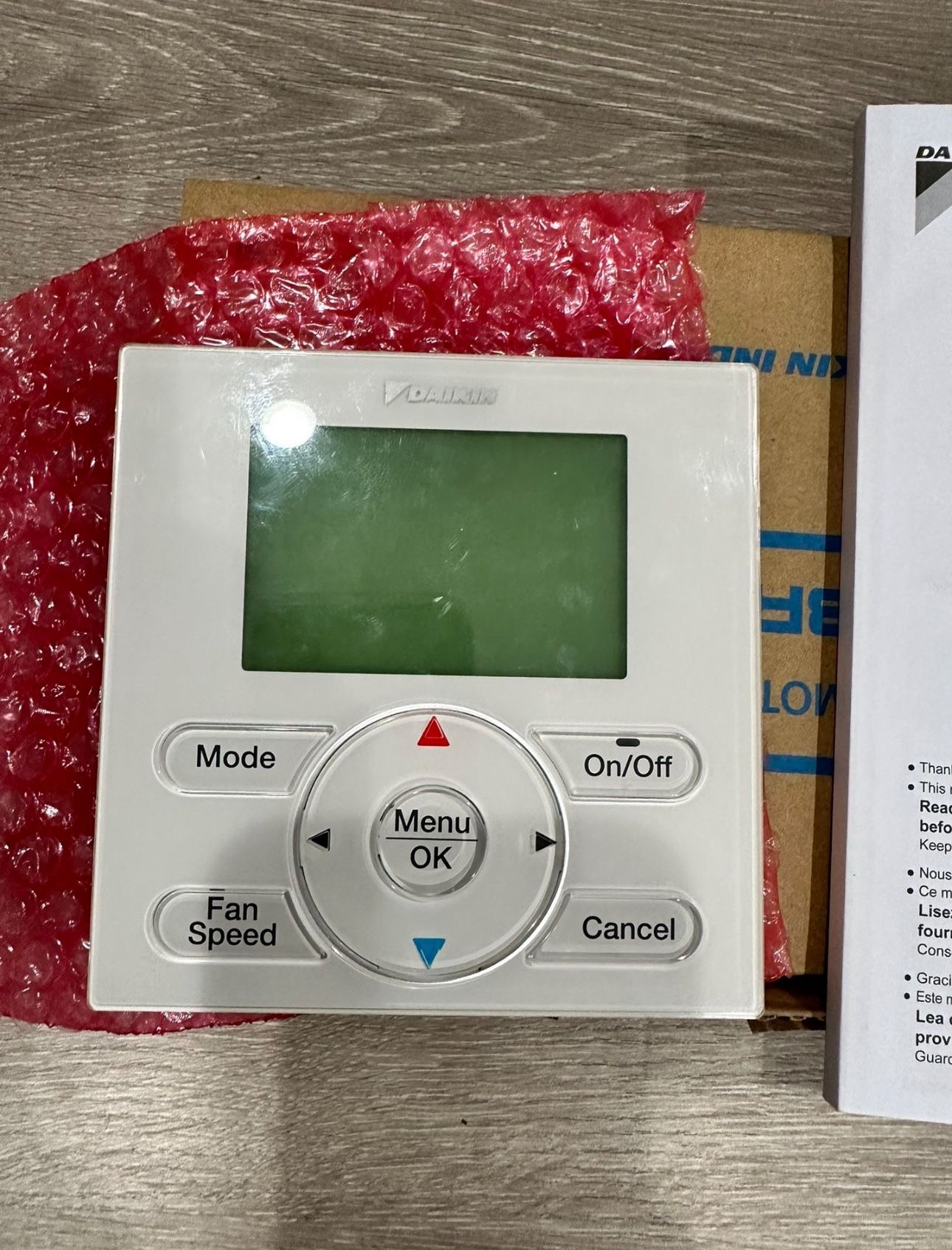 Daikin Wired Navigation Remote Controller Thermostat