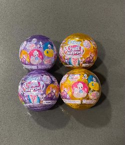 Disney Cra-Z-Art Crystal Surprise Mystery Balls - 4 Pack