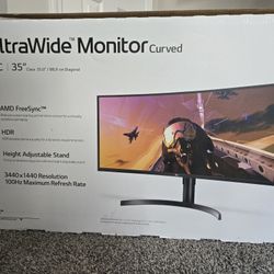 LG 35" Curved Gaming/Office Monitor