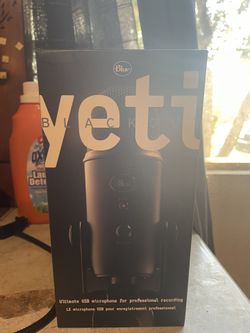 Blue yeti microphone 