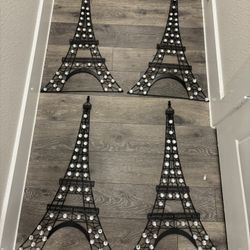 Paris Eiffel Tower Decorative Accents