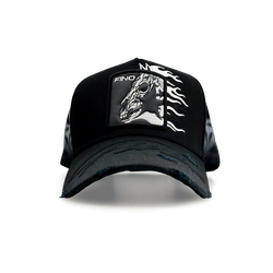 Gallo Fino Sin Huella Del Oeste - Gorra Negra