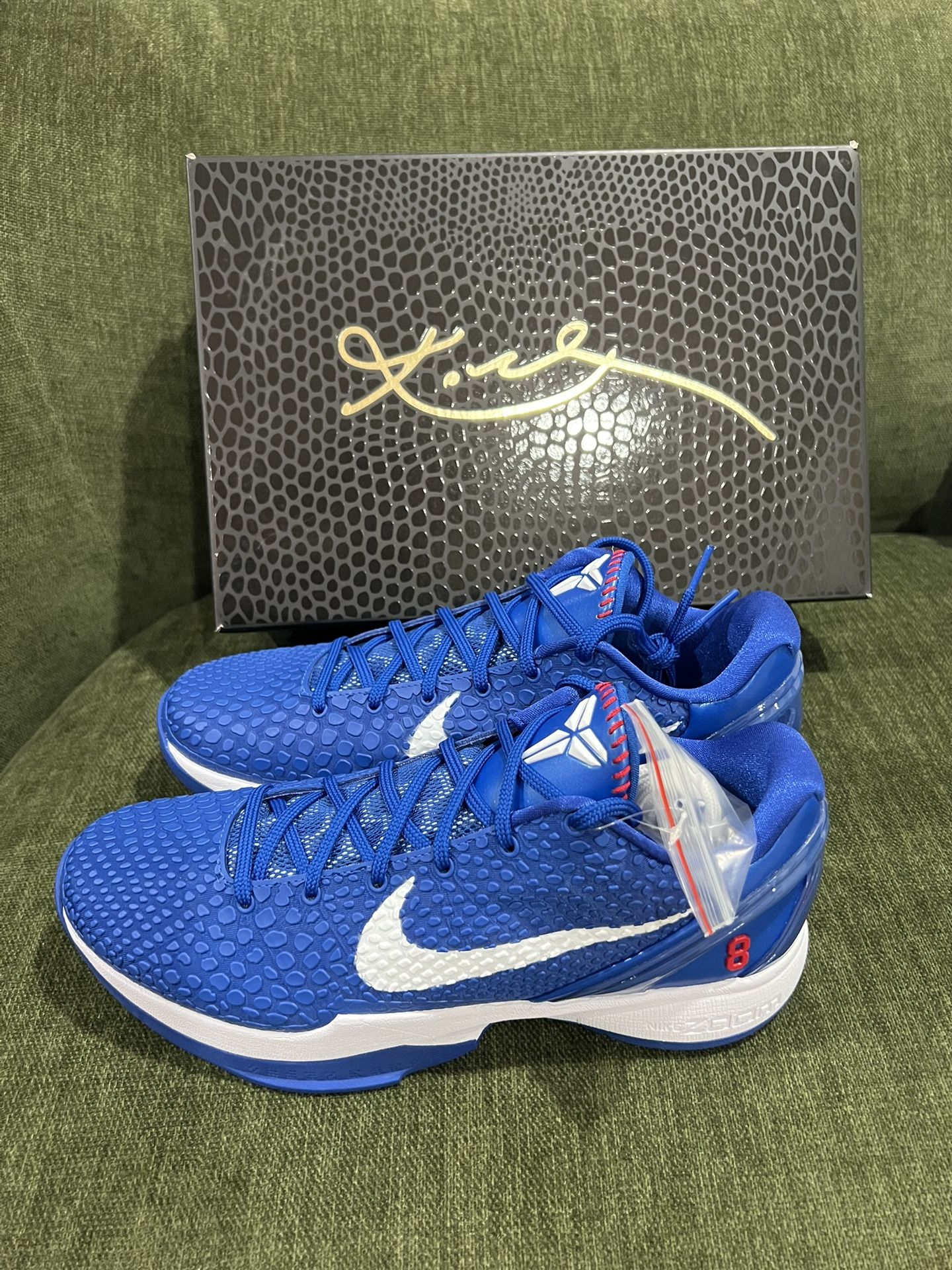 Nike Kobe 6 Protro Dodgers Size 10 Brand New DS