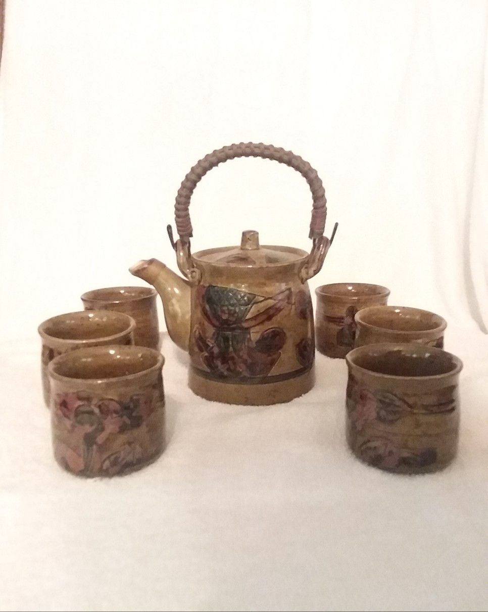 Vintage OMC Japan Teapot Set