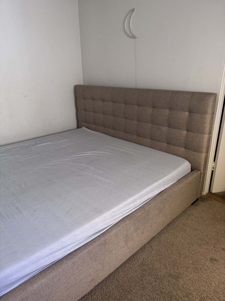 Bed Frame with Mattress
