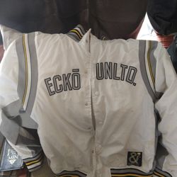 Ecko Jackets White And Black & K B A R