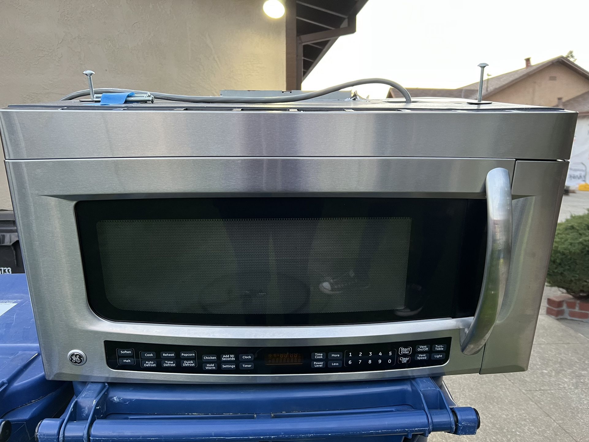 GE Over The range microwave