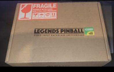 NEW Sealed AtGames Legends Pinball VIBS Backglass Switchboard (ALP HD)
