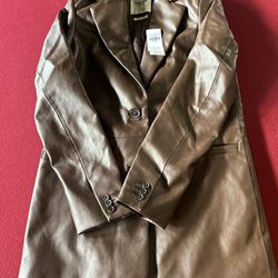 Leather Abercrombie And Fitch Jacket