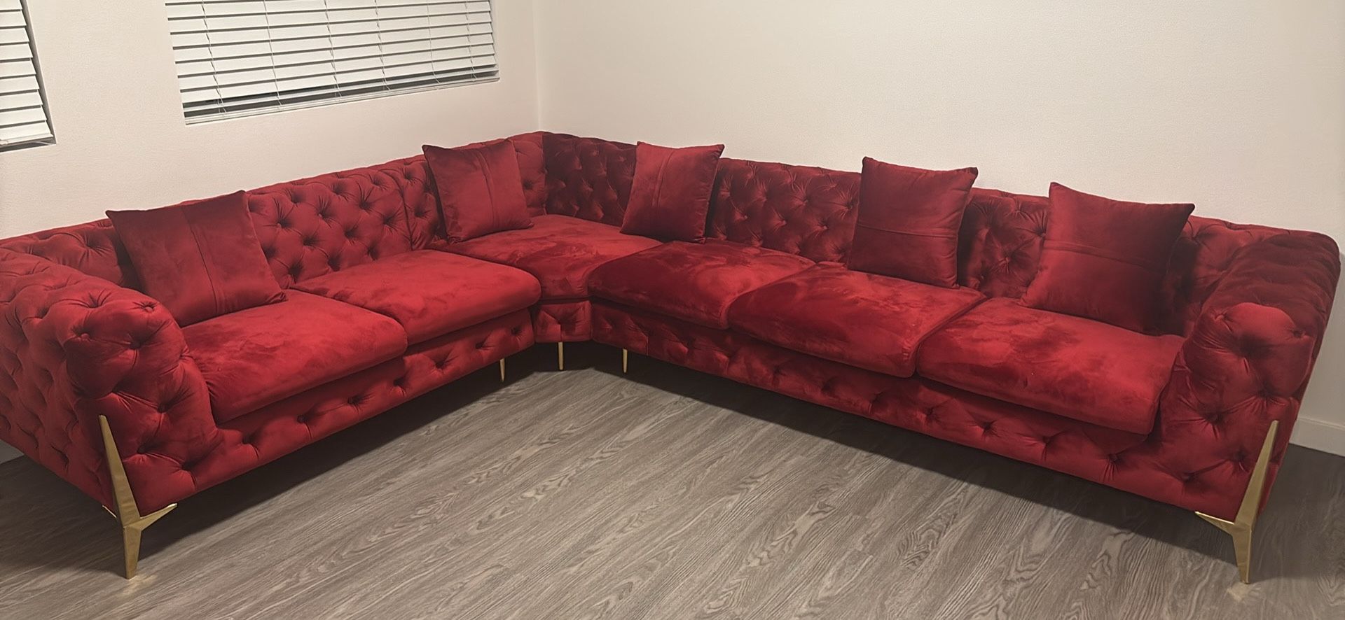 Red Sofa Brand New! 