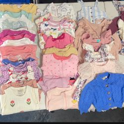 0/3 Months Babygirl Clothes 