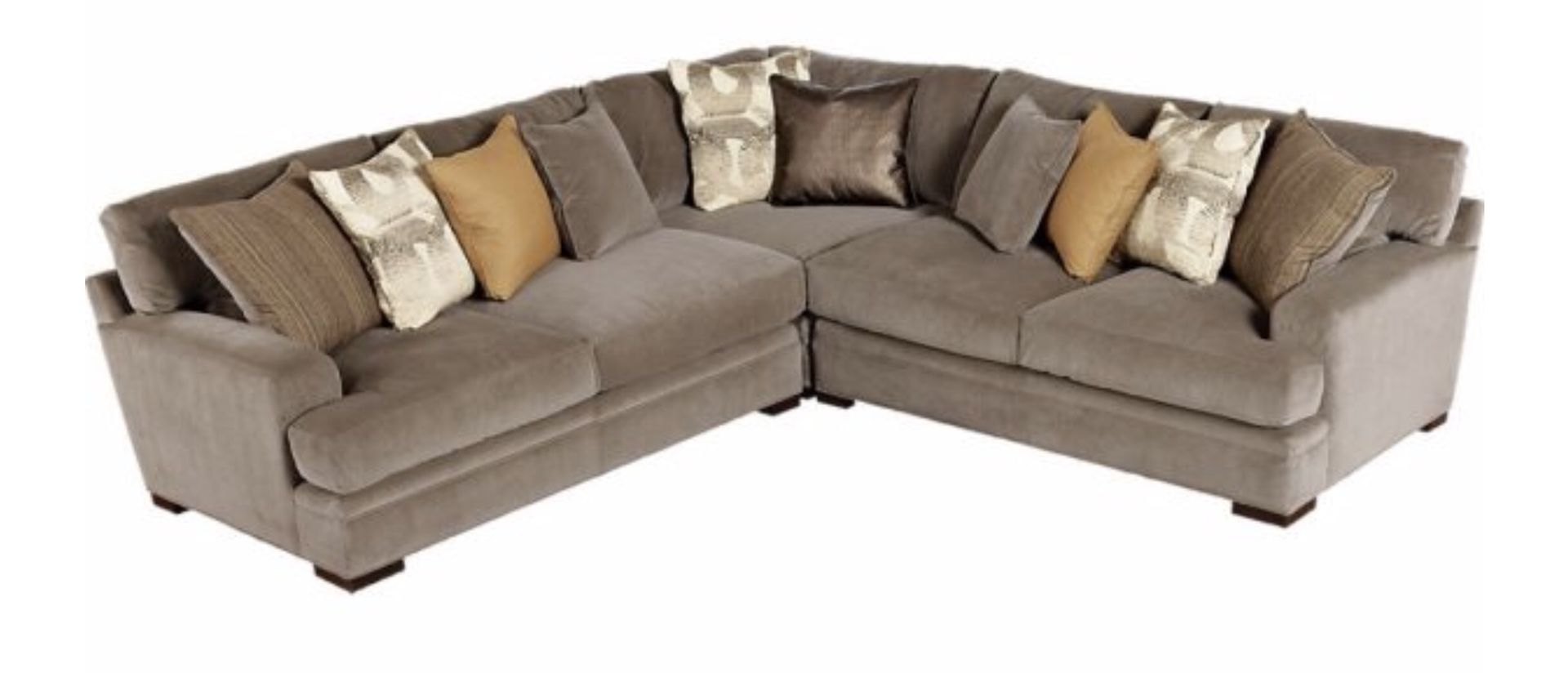 Raymour and Flanigan sectional sofa couch
