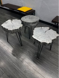 Modern end tables