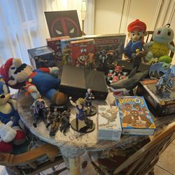 Figure,Poster, Plush And More Lot