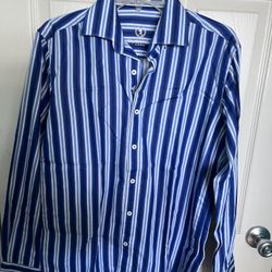 Bugatchi Mens  S Dress Shirt 
