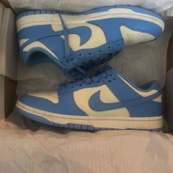 Nike Dunk Blue And White Size 7.5m Women’s 9 (willing To Negotiate A Bit)