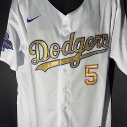 Men Nike Los Angeles Dodgers Champions Jersey Freddie Freeman #5