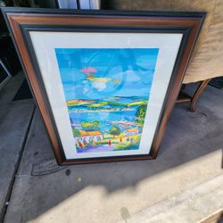 Jean Claude Pucot Portrait. Bought At A Art Auction 2008. See All Pics For Current Selling Prices With Out Frame. $100