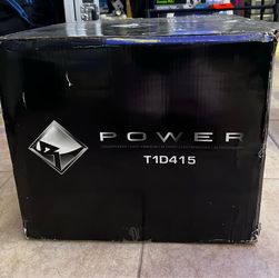 NEW Rockford Fosgate Power T1D415 15” Subwoofer – Never Installed