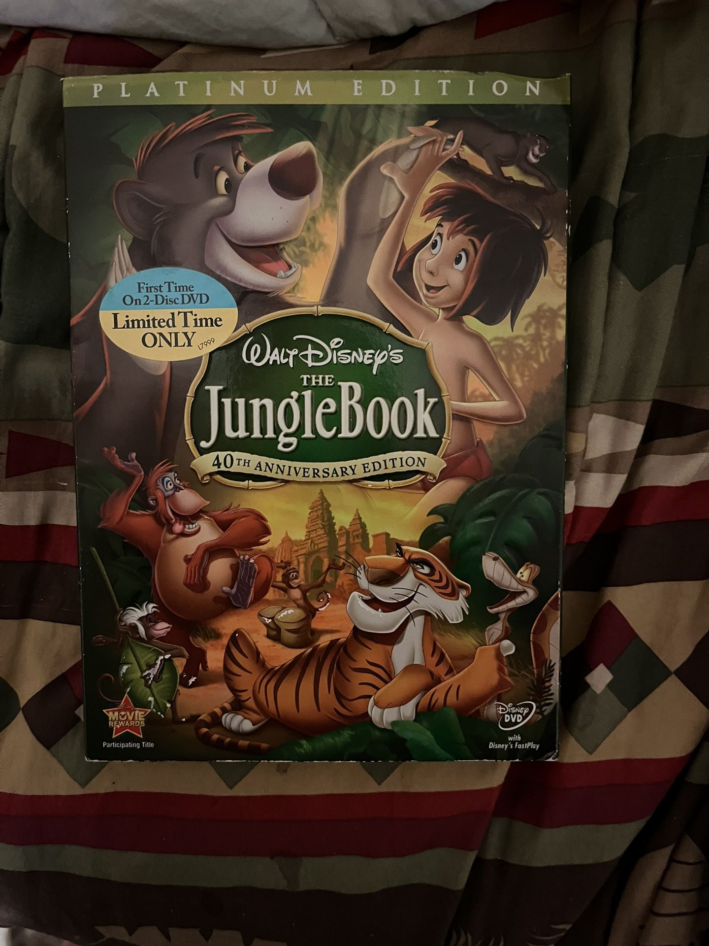 40th Anniversary Jungle Book 2 Disc Special Feature