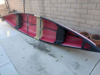 Coleman 3-person canoe