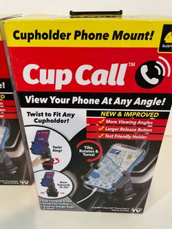 2 Cup Call Cupholder Phone Mounts