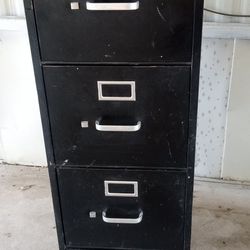 Four Drawer File Cabinet For Sale
