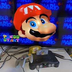 Nintendo 6 4 + 19 Games 
