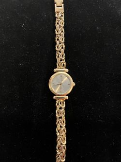 .925 Sterling Silver Technibond Watch Gold