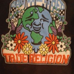 TRUE  RELIGION VARSITY JACKET 