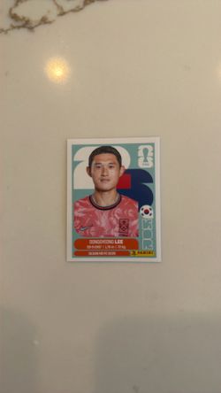 Donggyeong Lee Official FIFA Panini sticker